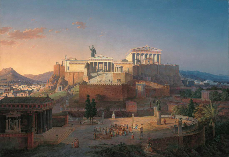 Akropolis by Leo von Klenze 800