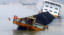 China coal ship accident