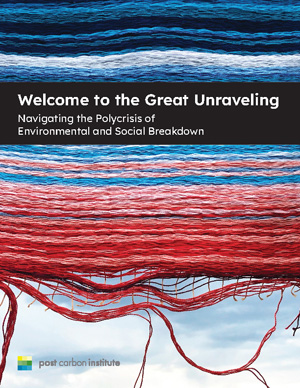 Welcome to the Great Unraveling cover